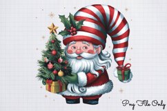 Cute Christmas Gnome Sublimation Clipart PNG Product Image 1