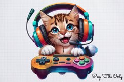 Gamer Animals Clipart PNG Product Image 1