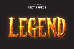 Editable Text Effect for Illustrator. Vector Graphic styles Product Image 1