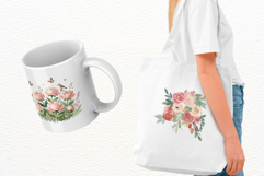 Siren Summer Peony Meadow Clipart Product Image 3