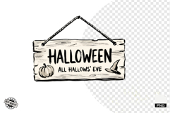 Halloween Signage PNG Clipart Product Image 1