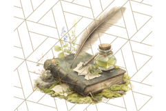 Enchanted Garden Healers Clipart PNG, Animal Plant Png Product Image 3