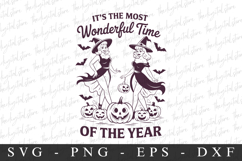 It&#039;s The Most Wonderful Time Svg | Halloween Svg | Cricut Product Image 1