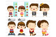 Kids and Health Checkup Clipart Product Image 4