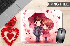 Valentine&#039;s Day Photo Sublimation Mouse Pad PNG Design Product Image 1