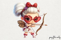 Cupid Anti Valentines Day Clipart PNG Product Image 1