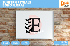 Sunfern Rituals Boho Floral Monogram Product Image 1