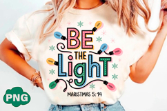 Christmas Be the Light Matthew PNG Product Image 2