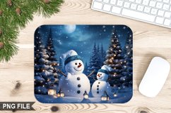 Christmas Snowman Mouse Pad Bundle - Christmas Sublimation Product Image 16