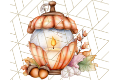 Fall Fairy House Clipart PNG, Autumn Homes and Decor Product Image 3