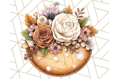 Fall Cookie Clipart PNG, Autumn Sweets Pumpkin Cookies Product Image 3