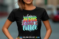 I love jesus but i cuss a little PNG Product Image 5