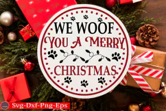 Christmas Round sign Svg holiday quotes Svg design Christmas Product Image 1