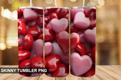Valentine's Day Tumbler Design | Sublimation Wrap 20 Oz Product Image 1