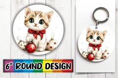 Bright Circle Design for Coasters , Xmas Product Image 1