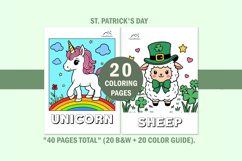 St Patrick's Day Coloring Pages for Kids Product Image 15