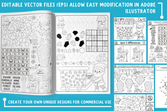 Dwarf coloring games, activities, coloring pages for kids Product Image 15