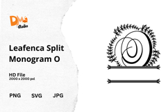 Leafenca Split Monogram Product Image 1