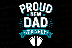 Proud New Dad svg | Father&#039;s day Svg | Svg Files for Cricut Product Image 1