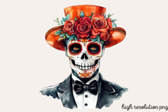 Da de Los Muertos Sublimation PNG Product Image 1