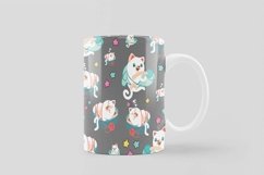 Cat Floral V02 Seamless Patterns Collection Product Image 2