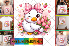 RADIANT PNG Art for TSHIRTS, Cute Goose Product Image 1