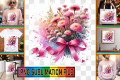 Whimsical TSHIRT Gift Ideas, Flowers Product Image 1