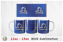 Libra Zodiac Sign - 11oz-15oz Coffee Mug. Product Image 2