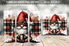Christmas Tumbler Sublimation Design Product Image 1