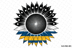 Sunflower svg | America Svg | Svg Cut Files Product Image 1