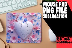 Enchanting Valentine's Day Mouse Mat Product Image 1