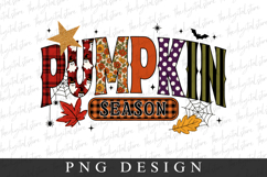 Halloween Pumpkin Season Clipart PNG | Spooky Season Png Product Image 1