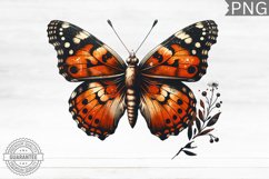 Halloween Butterfly Clipart - Halloween Sublimation PNG Product Image 1