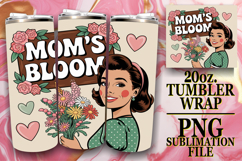 RADIANT ADVENTURES 20oz TUMBLER WRAP, Mom Life Product Image 1