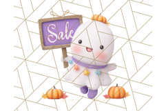 Halloween Candy Shop Clipart PNG, Trick or Treat Clip Art Product Image 3
