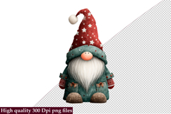 Christmas Gnome Funny Clipart Bundle png Product Image 9