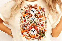 Funny Thanksgiving Ghost PNG, Funny Thanksgiving PNG Product Image 1