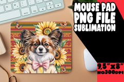 RADIANT MOUSE MAT SUBLIMATION IDEAS, Cute Dog Product Image 1