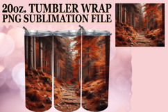 Wholesome joy 20oz tumbler wrap, Autumn Product Image 1