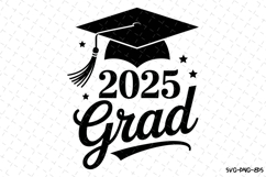 2025 Grad svg | Graduation Svg | Svg Files Product Image 1