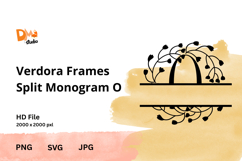 Verdora Split Frames Monogram Product Image 1