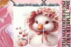 JOYFUL WHISPERS 20oz TUMBLER WRAP, Goose Product Image 1
