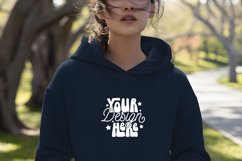 Gildan 18500 Hoodie Mockups, Christmas Gildan 18500 ladies Product Image 1