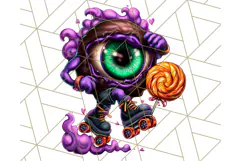 Haunted Treats Clipart PNG, Halloween Candy Art Product Image 3