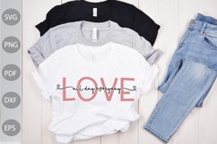 Love All Day Everyday SVG Design Product Image 1