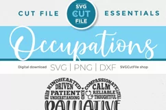 Palliative Nurse SVG, a Hospice or End of Life svg Product Image 6