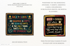Sarcastic Classroom Chalkboard PNG Sublimation Product Image 2