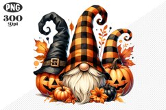 Halloween Gnomes Sublimation - Clipart PNG Design Product Image 1
