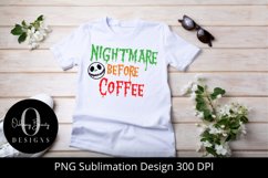 Nightmare Before Coffee|Sublimation Design|Halloween PNG Product Image 12