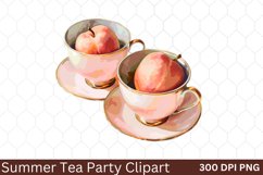 Summer Tea Party Clipart Bundle Product Image 7
